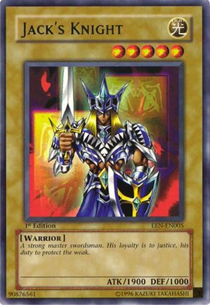 Jack's Knight (Rare) (EEN-EN005) - Elemental Energy 1st Edition