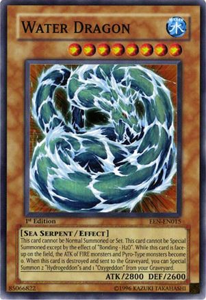 Water Dragon (Super Rare) (EEN-EN015) - Elemental Energy Unlimited
