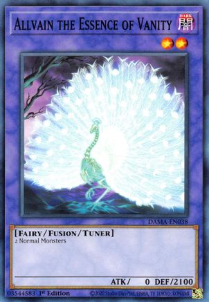 Allvain the Essence of Vanity (Common) (DAMA-EN038) - Dawn of Majesty 1st Edition