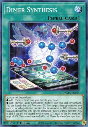 Dimer Synthesis (Common) (DAMA-EN064) - Dawn of Majesty 1st Edition