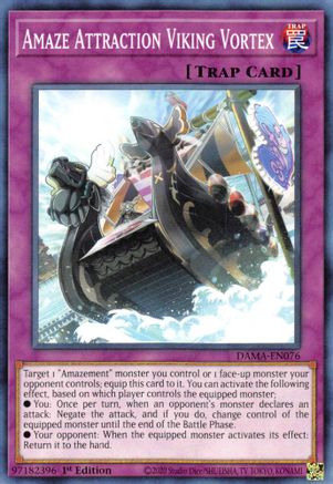 Amaze Attraction Viking Vortex (Common) (DAMA-EN076) - Dawn of Majesty 1st Edition