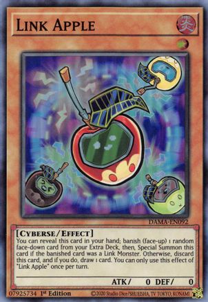 Link Apple (Super Rare) (DAMA-EN092) - Dawn of Majesty 1st Edition