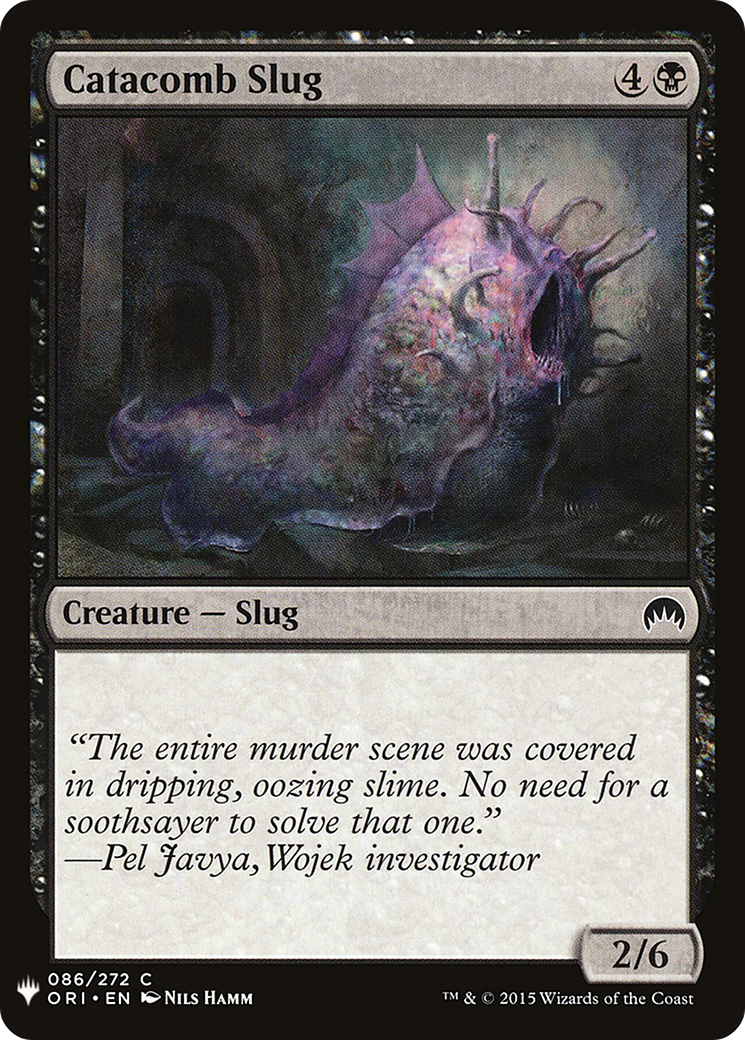 Catacomb Slug (LIST-086) [The List]