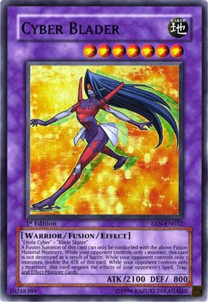 Cyber Blader (Super Rare) (EEN-EN032) - Elemental Energy Unlimited