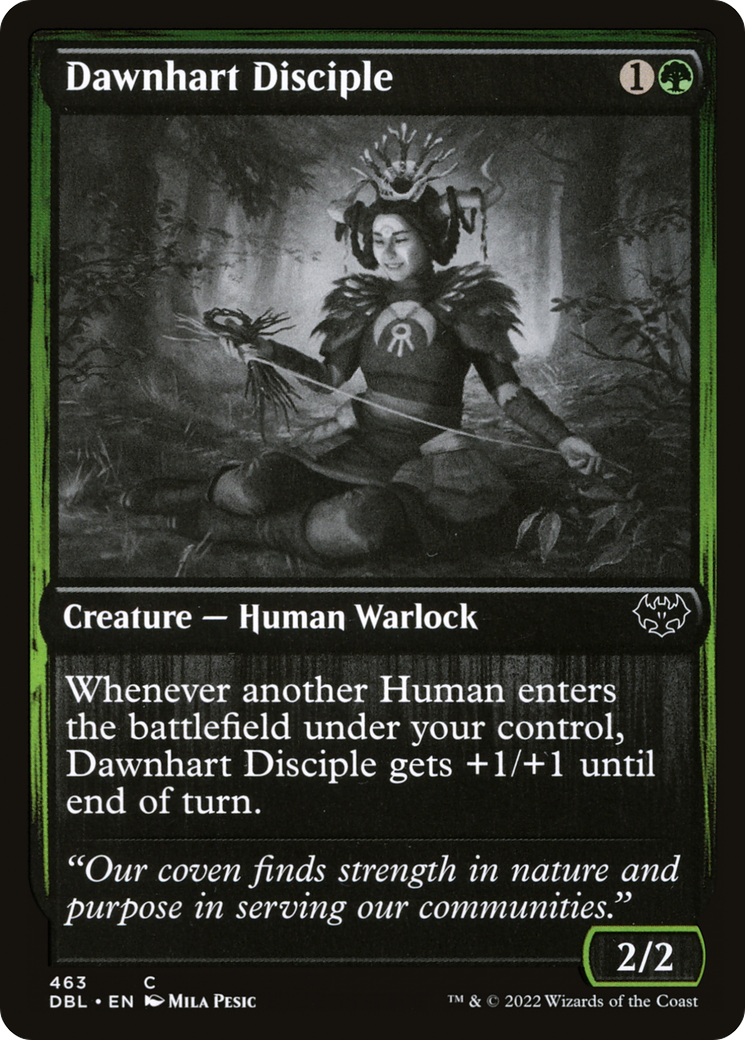 Dawnhart Disciple (DBL-463) [Innistrad: Double Feature] Foil