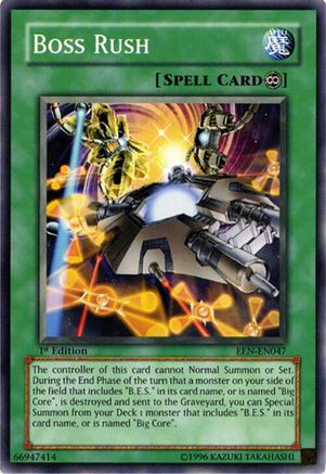 Boss Rush (Common) (EEN-EN047) - Elemental Energy 1st Edition