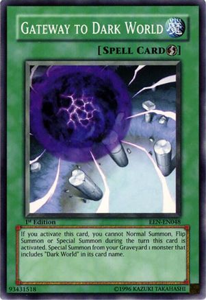 Gateway to Dark World (EEN-EN048) - Elemental Energy Unlimited