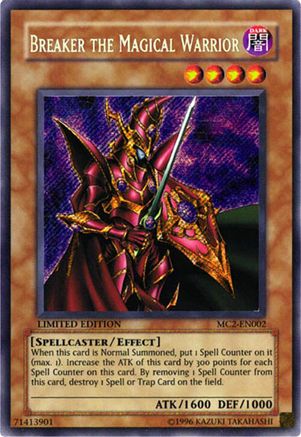 Breaker the Magical Warrior (Secret Rare) (MC2-EN002) - Master Collection Volume 2 Limited