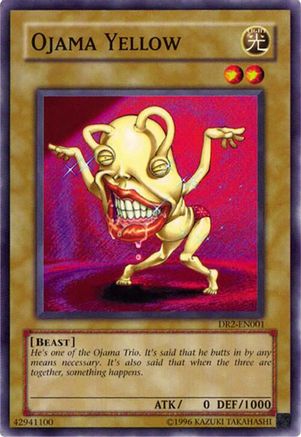 Ojama Yellow (Common) (DR2-EN001) - Dark Revelation Volume 2 Unlimited