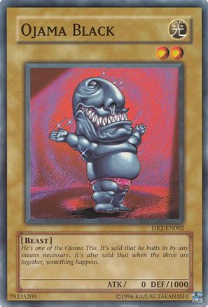 Ojama Black (Common) (DR2-EN002) - Dark Revelation Volume 2 Unlimited