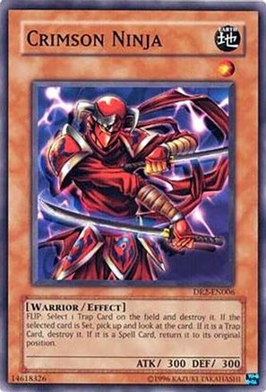 Crimson Ninja (Common) (DR2-EN006) - Dark Revelation Volume 2 Unlimited