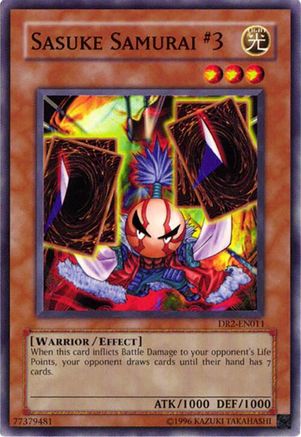 Sasuke Samurai #3 (Common) (DR2-EN011) - Dark Revelation Volume 2 Unlimited