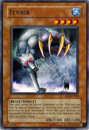 Fenrir (Rare) (DR2-EN020) - Dark Revelation Volume 2 Unlimited