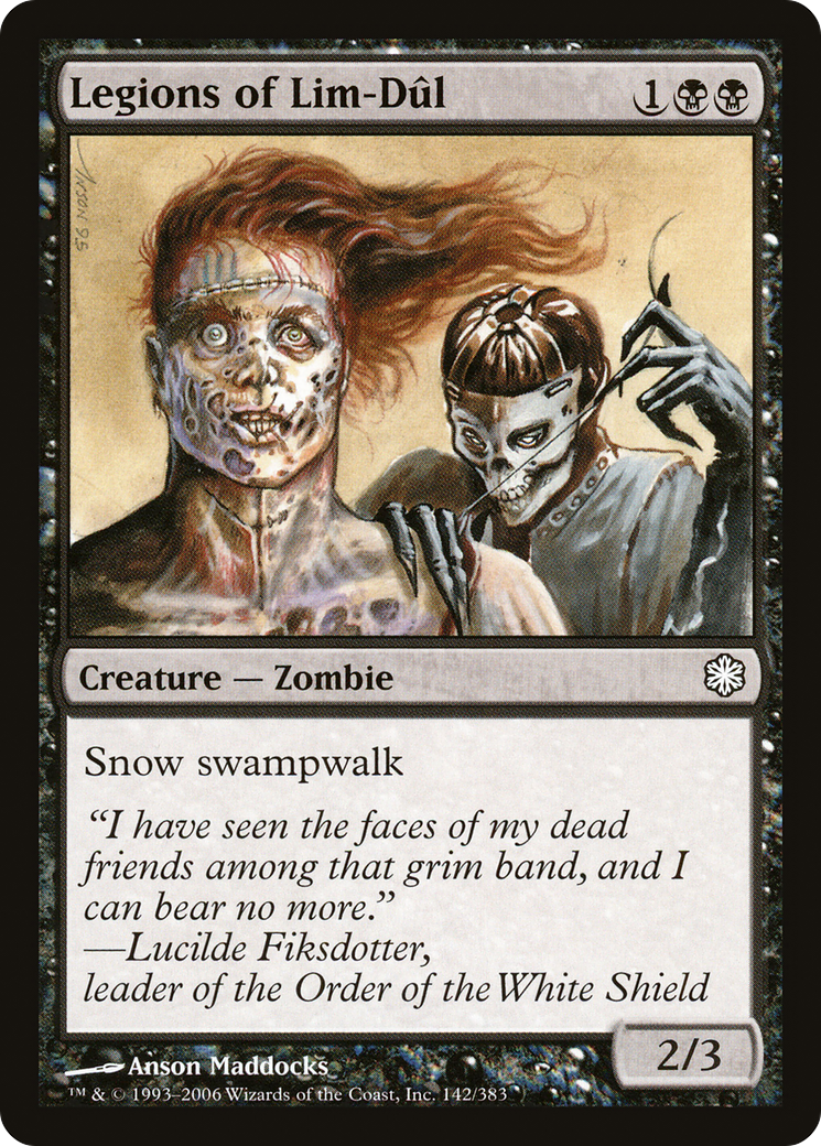 Legions of Lim-Dul (CTD-142) [Coldsnap Theme Decks]