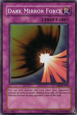 Dark Mirror Force (Super Rare) (DR2-EN054) - Dark Revelation Volume 2 Unlimited