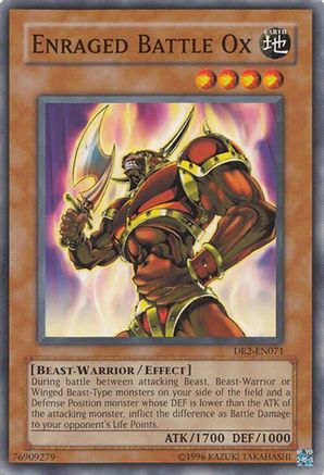 Enraged Battle Ox (Common) (DR2-EN071) - Dark Revelation Volume 2 Unlimited