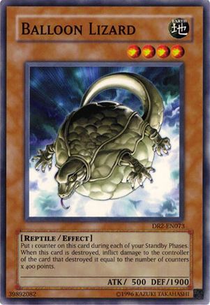 Balloon Lizard (Common) (DR2-EN073) - Dark Revelation Volume 2 Unlimited
