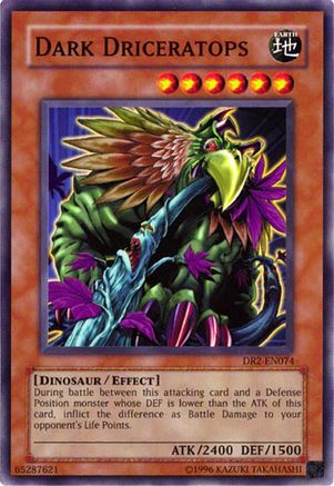 Dark Driceratops (Common) (DR2-EN074) - Dark Revelation Volume 2 Unlimited