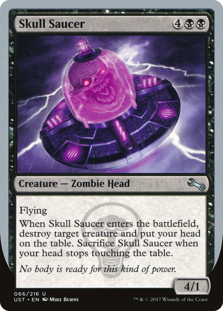 Skull Saucer (UST-066) [Unstable] Foil