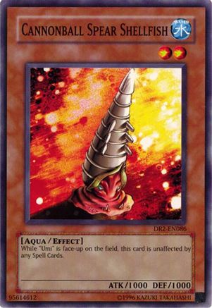 Cannonball Spear Shellfish (Common) (DR2-EN086) - Dark Revelation Volume 2 Unlimited