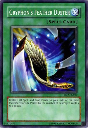 Gryphon's Feather Duster (Common) (DR2-EN092) - Dark Revelation Volume 2 Unlimited