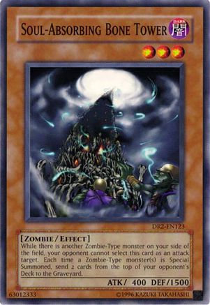 Soul-Absorbing Bone Tower (Common) (DR2-EN123) - Dark Revelation Volume 2 Unlimited