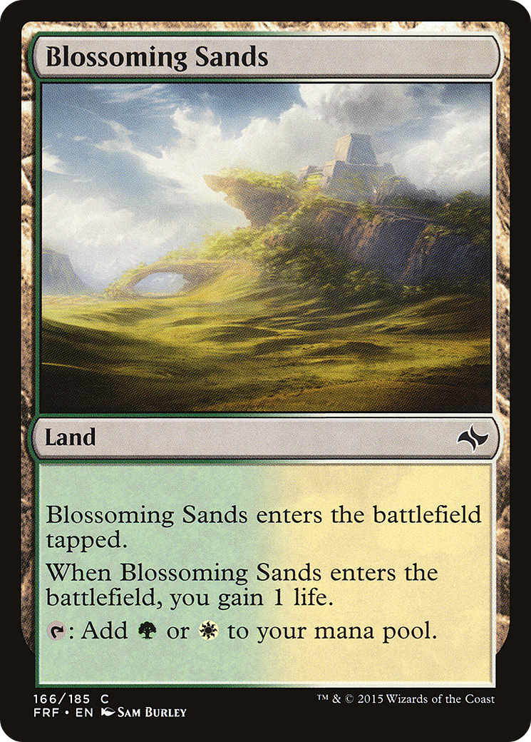 Blossoming Sands (FRF-166) [Fate Reforged] Foil