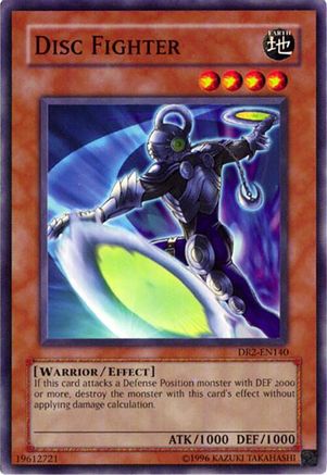 Disc Fighter (Common) (DR2-EN140) - Dark Revelation Volume 2 Unlimited