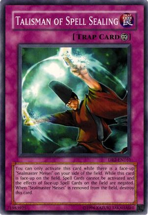 Talisman of Spell Sealing (Common) (DR2-EN161) - Dark Revelation Volume 2 Unlimited