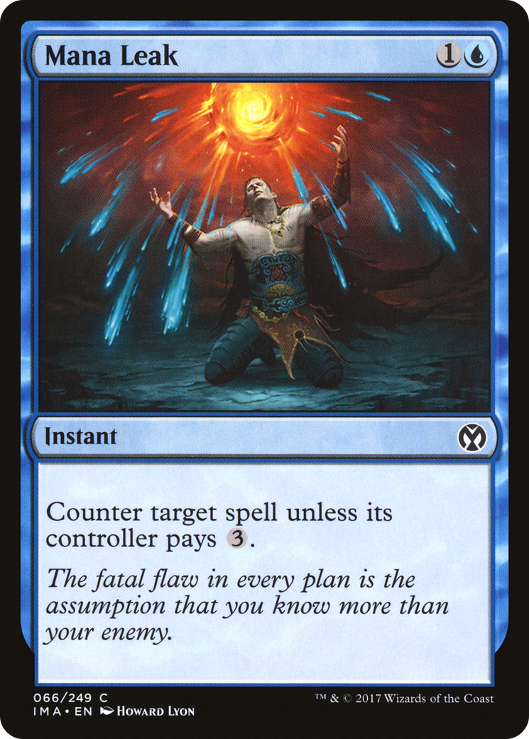 Mana Leak (IMA-066) [Iconic Masters] Foil