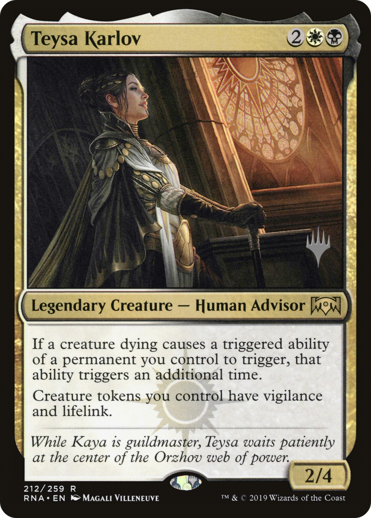 Teysa Karlov (PPELD-212) [Promo Pack: Ravnica Allegiance Promos]