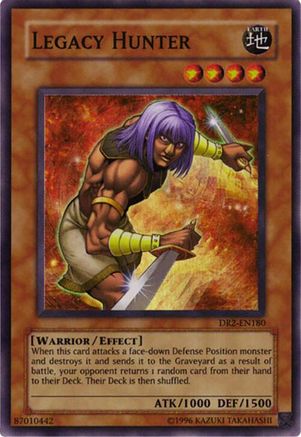 Legacy Hunter (Super Rare) (DR2-EN180) - Dark Revelation Volume 2 Unlimited