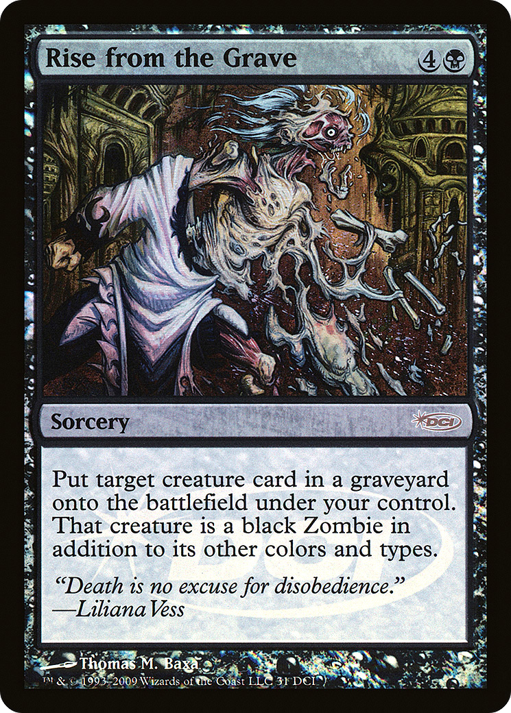 Rise from the Grave (WPN-031) [DCI Promos] Foil
