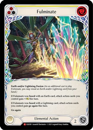 Fulminate (ELE091) - Tales of Aria 1st Edition