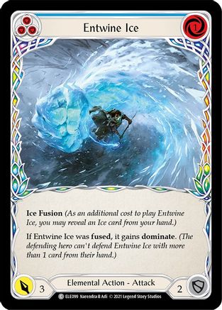 Entwine Ice (Blue) (ELE099) - Tales of Aria 1st Edition