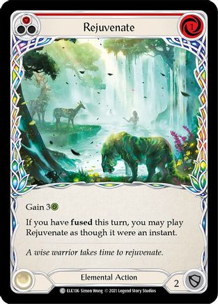 Rejuvenate (Red) (ELE106) - Tales of Aria Unlimited Edition
