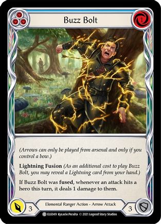 Buzz Bolt (Blue) (ELE049) - Tales of Aria 1st Edition