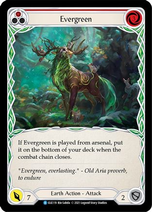 Evergreen (Red) (ELE119) - Tales of Aria Unlimited Edition