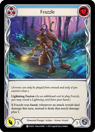 Frazzle (Blue) (ELE061) - Tales of Aria 1st Edition
