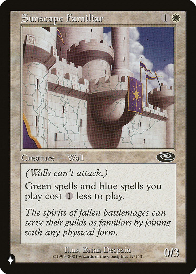 Sunscape Familiar (LIST-17/143) [The List]