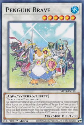 Penguin Brave (Common) (MP21-EN189) - 2021 Tin of Ancient Battles 1st Edition