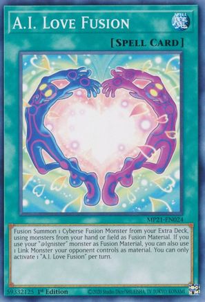 A.I. Love Fusion (Common) (MP21-EN024) - 2021 Tin of Ancient Battles 1st Edition