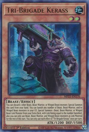 Tri-Brigade Kerass (Ultra Rare) (MP21-EN170) - 2021 Tin of Ancient Battles 1st Edition