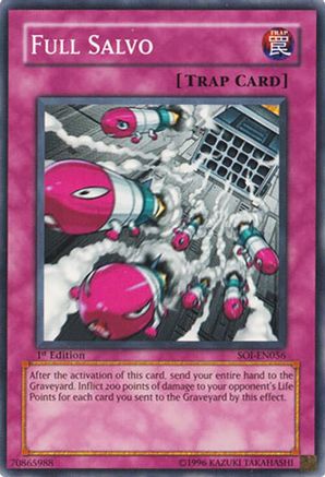 Full Salvo (Common) (SOI-EN056) - Shadow of Infinity 1st Edition