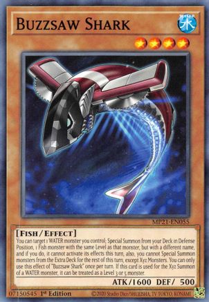 Buzzsaw Shark (Common) (MP21-EN055) - 2021 Tin of Ancient Battles 1st Edition