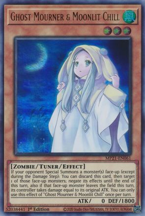 Ghost Mourner & Moonlit Chill (Ultra Rare) (MP21-EN061) - 2021 Tin of Ancient Battles 1st Edition
