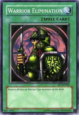 Warrior Elimination (Super Rare) (TP7-EN002) - Tournament Pack 7 Unlimited