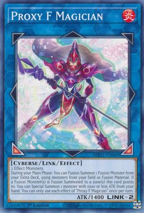 Proxy F Magician (Common) (MP21-EN069) - 2021 Tin of Ancient Battles 1st Edition