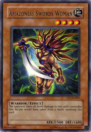 Amazoness Swords Woman (Rare) (TP7-EN007) - Tournament Pack 7 1st Edition