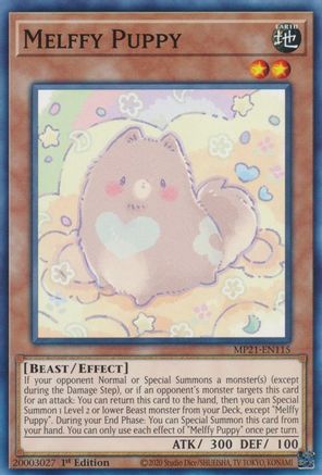 Melffy Puppy (Common) (MP21-EN115) - 2021 Tin of Ancient Battles 1st Edition
